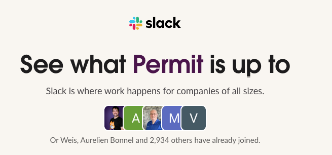Slack general channel